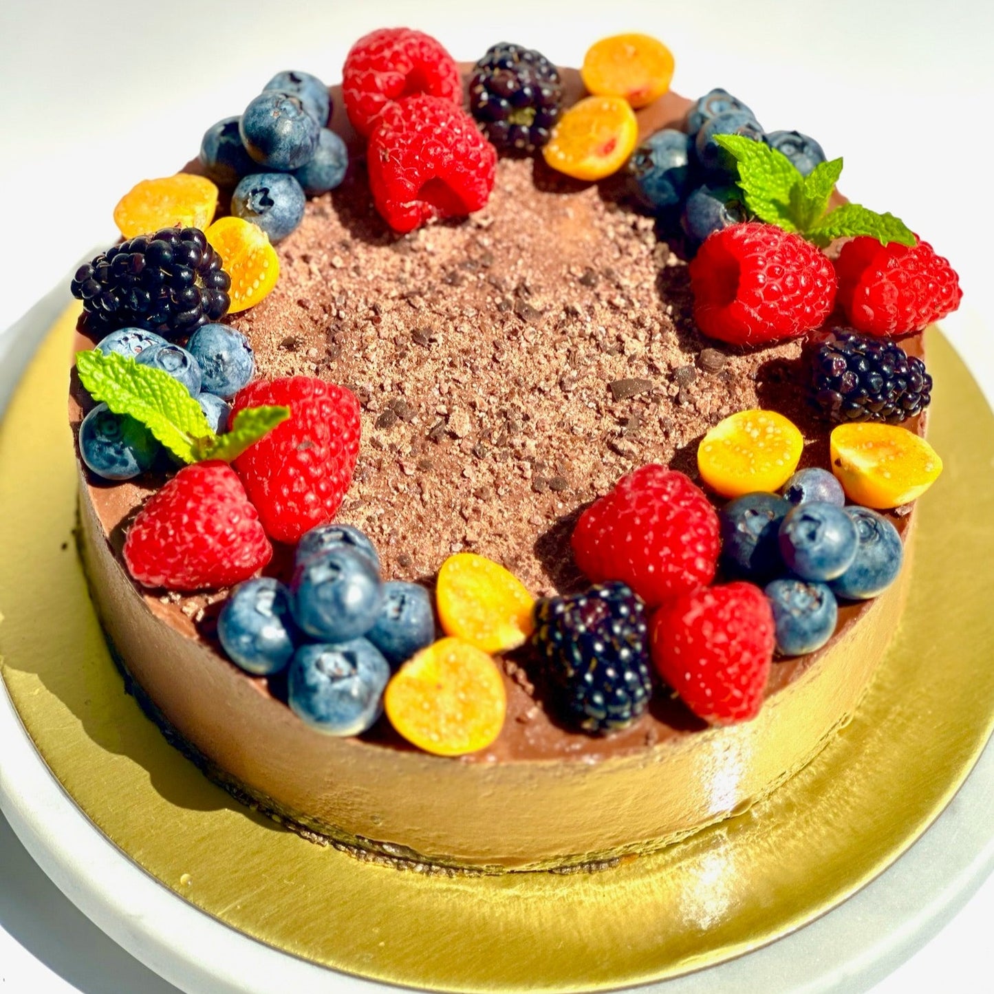 Nutty Caramel Sunny Cake