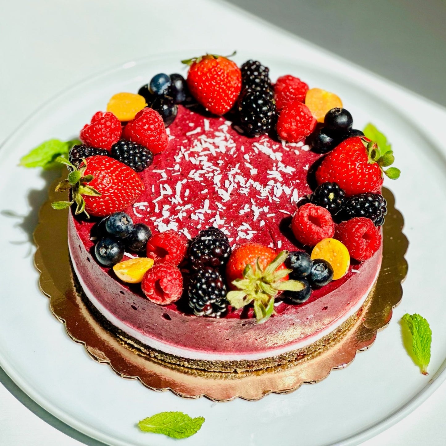 Berry Sunny Cake